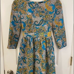 Paisley Mini Dress